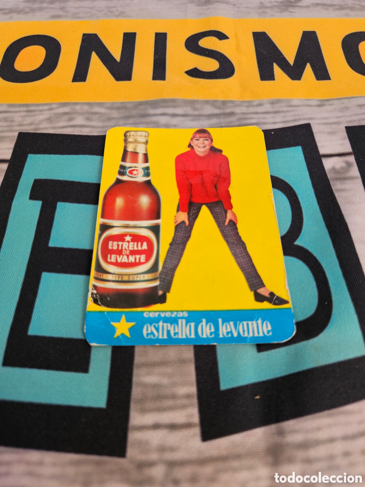Coleccionismo calendarios: CALENDARIO PUBLICIDAD CERVEZAS ESTRELLA DE LEVANTE. 1967