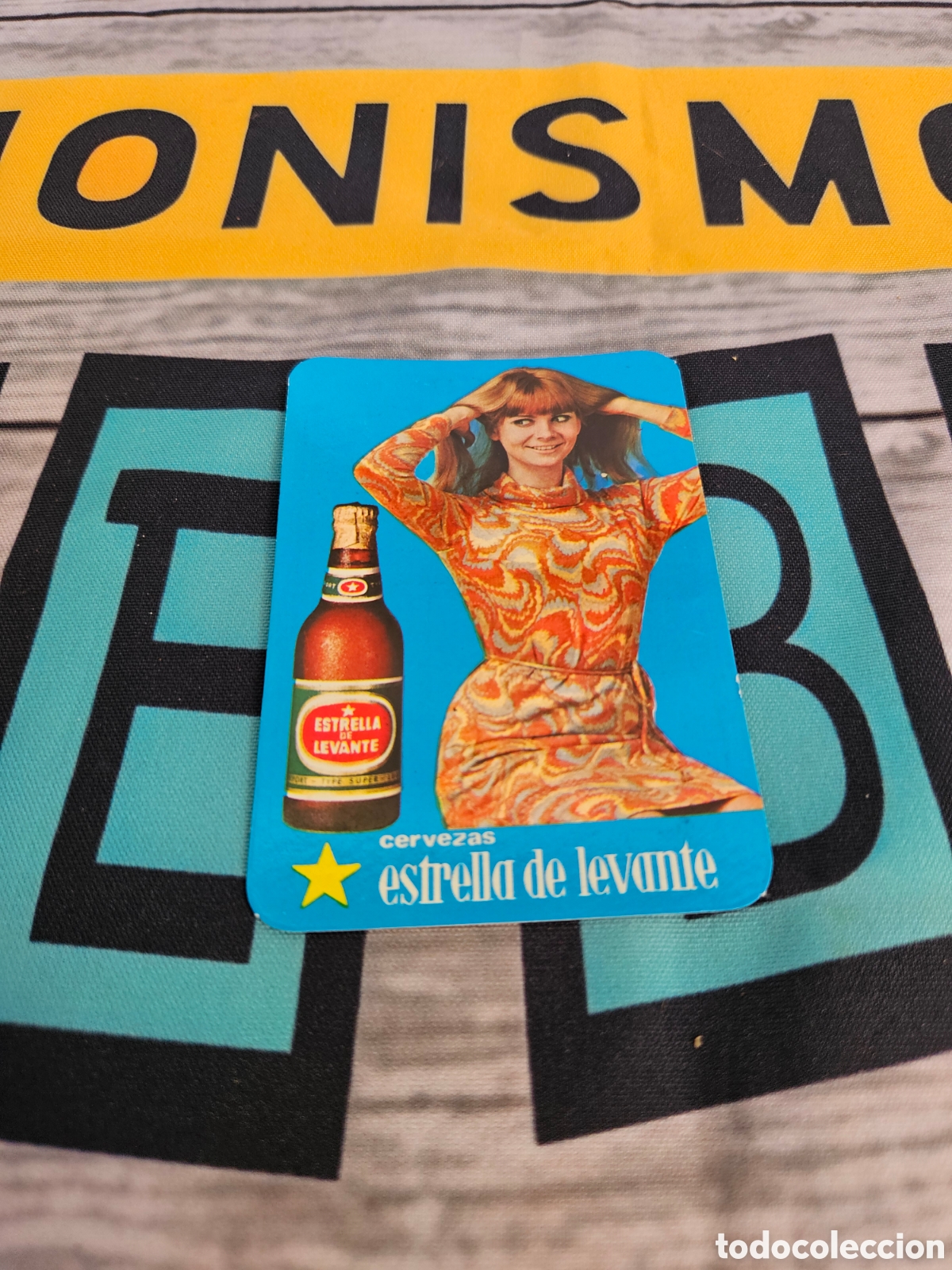 Coleccionismo calendarios: CALENDARIO PUBLICIDAD CERVEZAS ESTRELLA DE LEVANTE. 1968