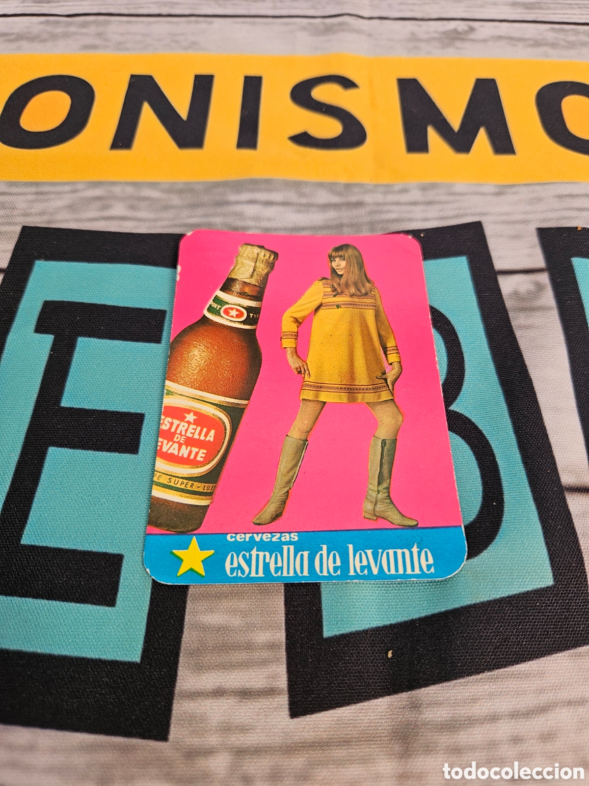 Coleccionismo calendarios: CALENDARIO PUBLICIDAD CERVEZAS ESTRELLA DE LEVANTE. 1968