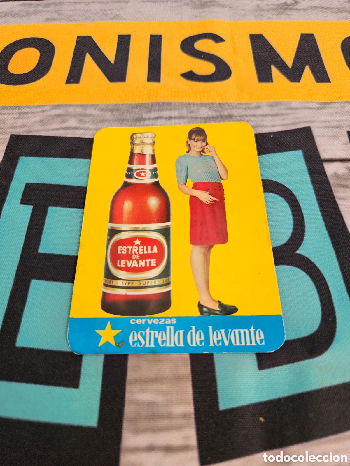 Coleccionismo calendarios: CALENDARIO PUBLICIDAD CERVEZAS ESTRELLA DE LEVANTE. 1967