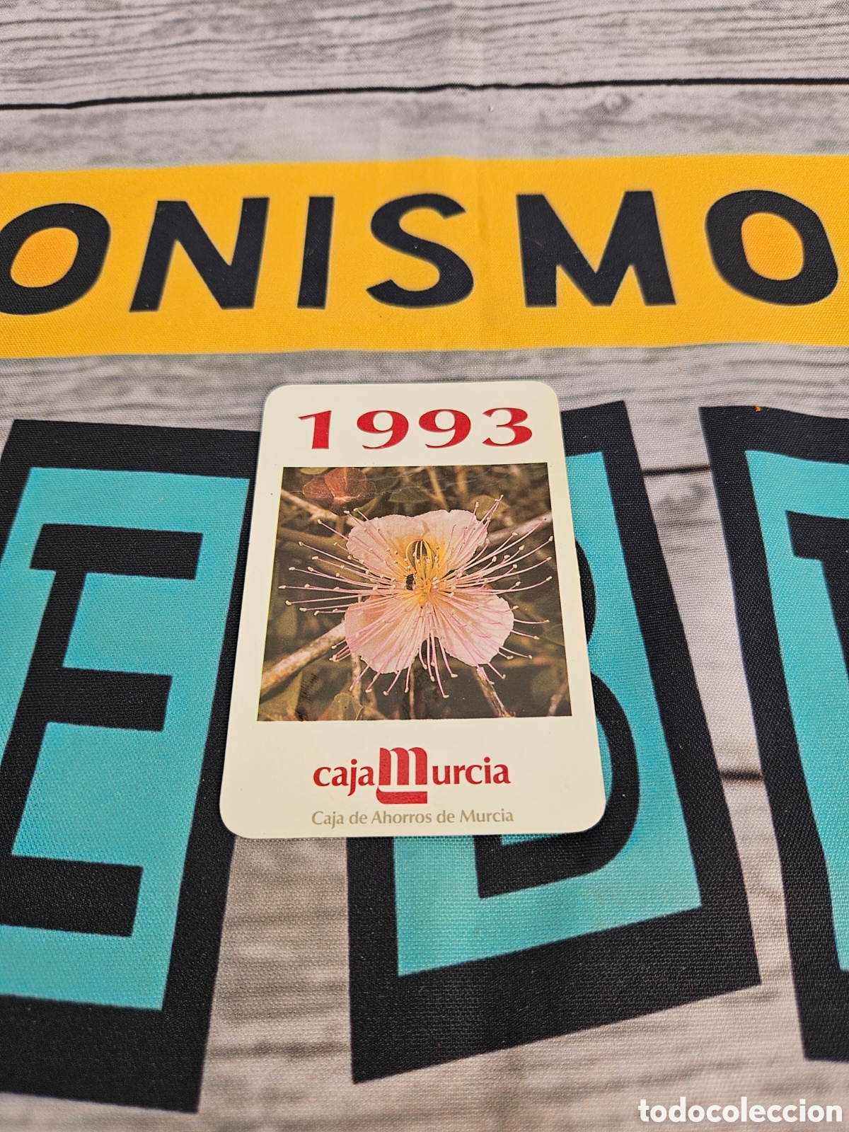 Coleccionismo calendarios: CALENDARIO PUBLICIDAD BANCO CAJA MURCIA 1993
