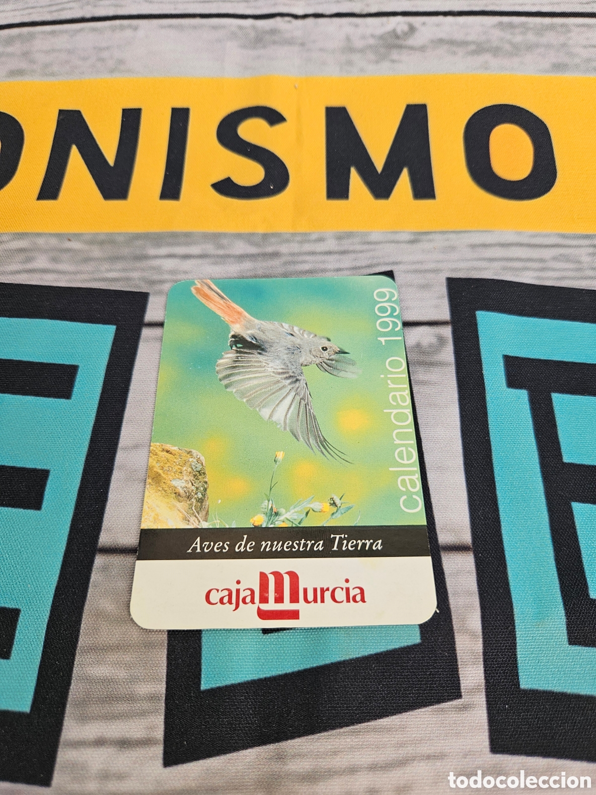 Coleccionismo calendarios: CALENDARIO PUBLICIDAD BANCO CAJA MURCIA. AVES DE NUESTRA TIERRA. 1999