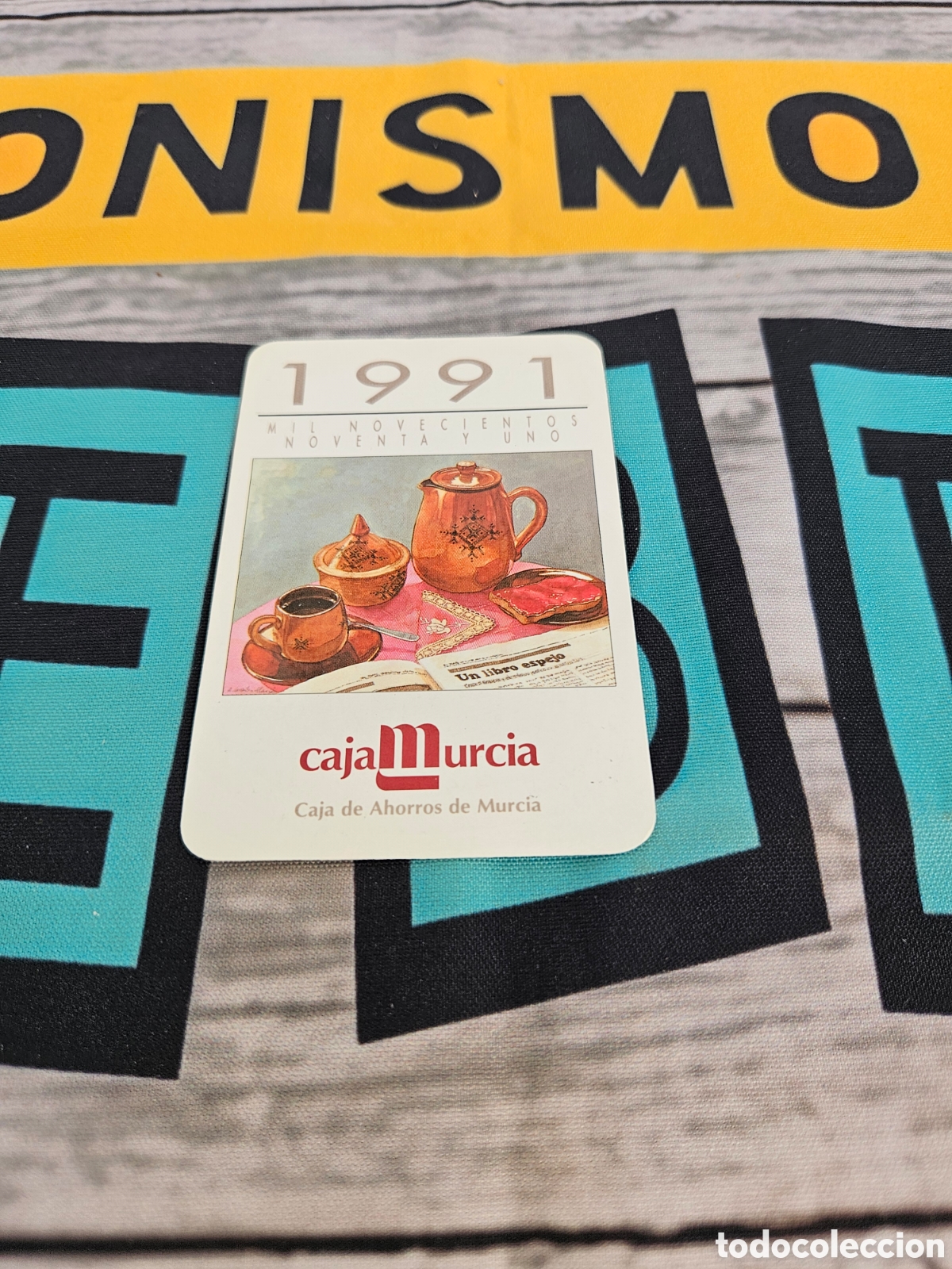 Collezionismo Calendari: CALENDARIO PUBLICIDAD BANCO CAJA MURCIA. 1991