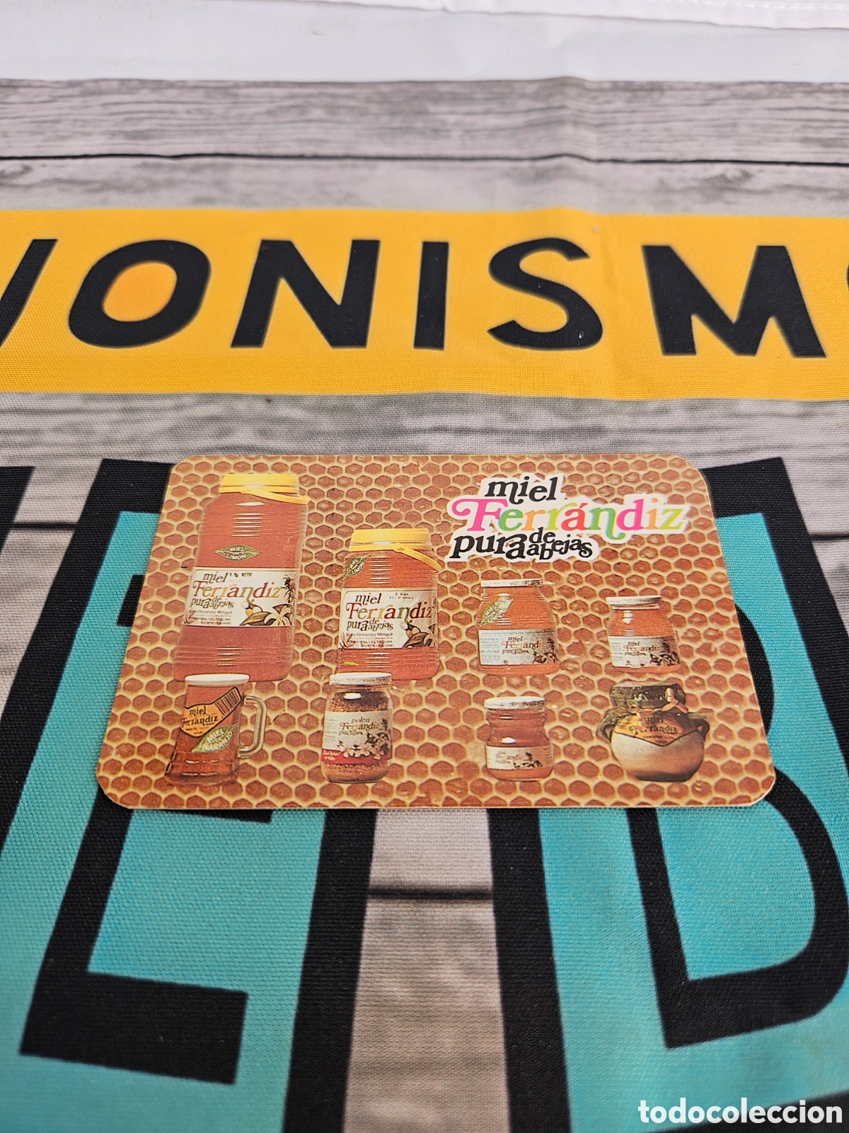 Collezionismo Calendari: CALENDARIO PUBLICIDAD MIEL FERRANDIZ PURA DE ABEJAS 1991