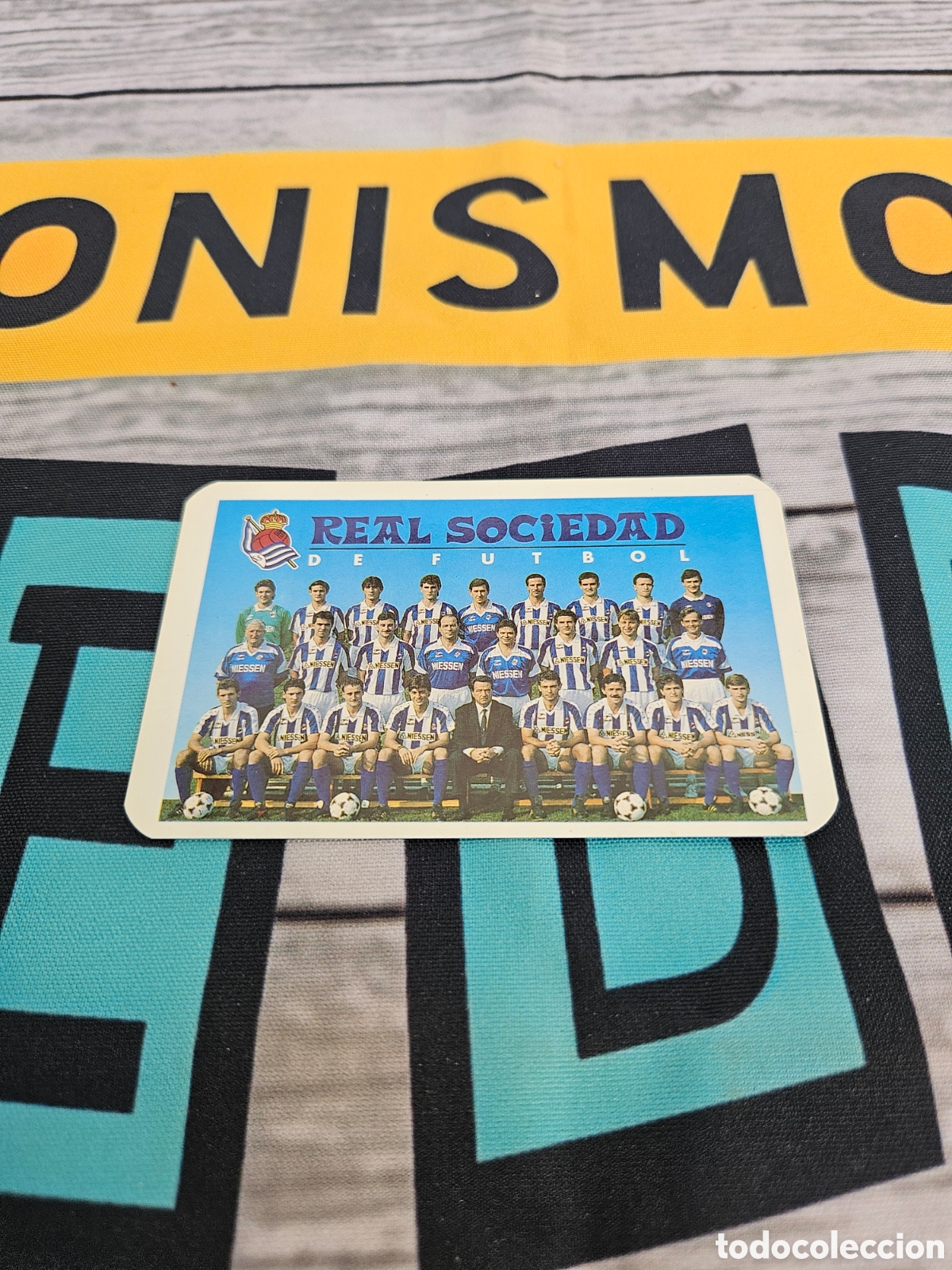Collectables Calendars: CALENDARIO REAL SOCIEDAD DE FUTBOL . NIESSEN 1990