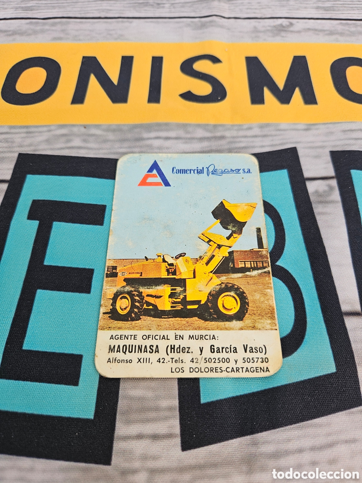 Collectables Calendars: CALENDARIO EMPRESA MAQUINASA COMERCIAL PEGASO. 1969