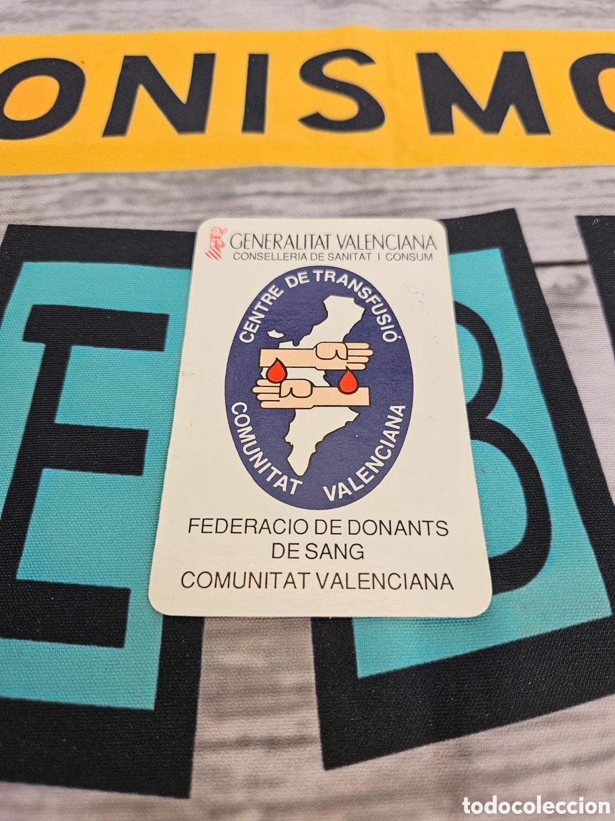 Colecionismo Calend&aacute;rios: CALENDARIO FEDERACION DONANTES DE SANGRE. GENERALITAT VALENCIANA. 1988