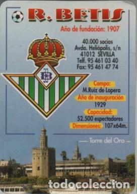 Coleccionismo calendarios: CALENDARIO BETIS A&Ntilde;O 2002 CAL-11298