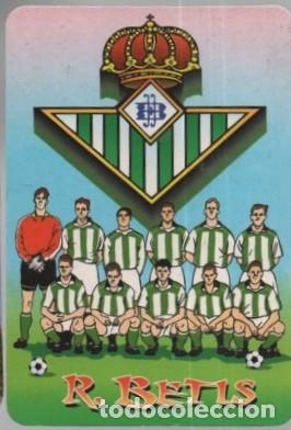 Coleccionismo calendarios: CALENDARIO R. BETIS A&Ntilde;O 2001 CAL-11299