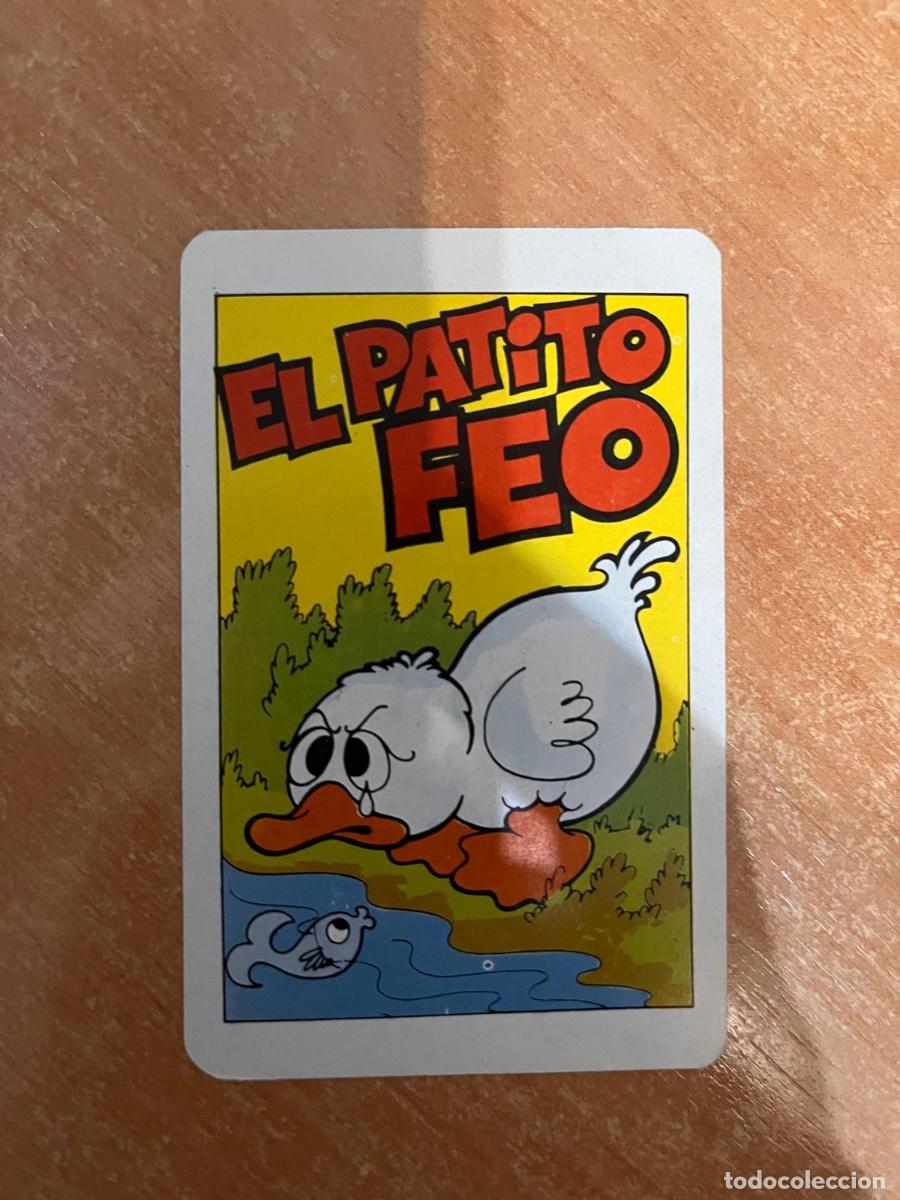 Coleccionismo calendarios: CALENDARIO NAIPES COMAS CUENTOS EL PATITO FEO 1978
