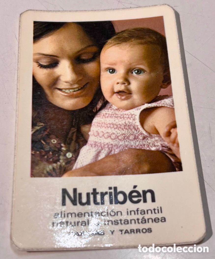 Coleccionismo calendarios: Calendario de bolsillo. NUTRIBEN. Laboratorio Alter. 1974.