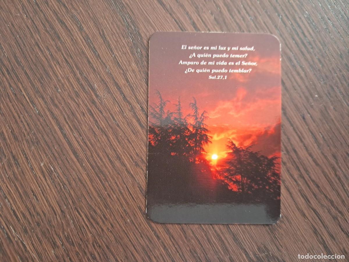 Coleccionismo calendarios: calendario de bolsillo de Per&uacute;, tipo religioso, imagen puesta de sol, con frase, a&ntilde;o 2006.
