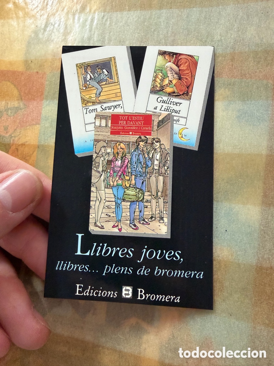 Coleccionismo calendarios: Calendario bolsillo 1993 edicions bromera