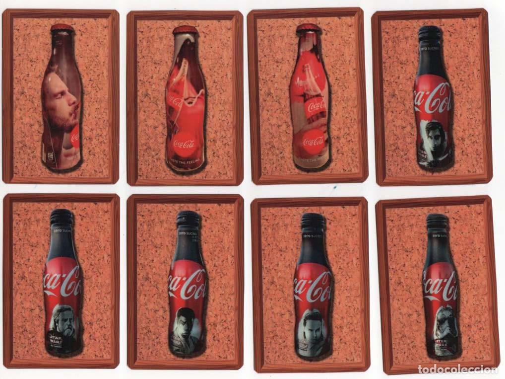 Coleccionismo calendarios: Calendarios botellas Coca Cola - 2019