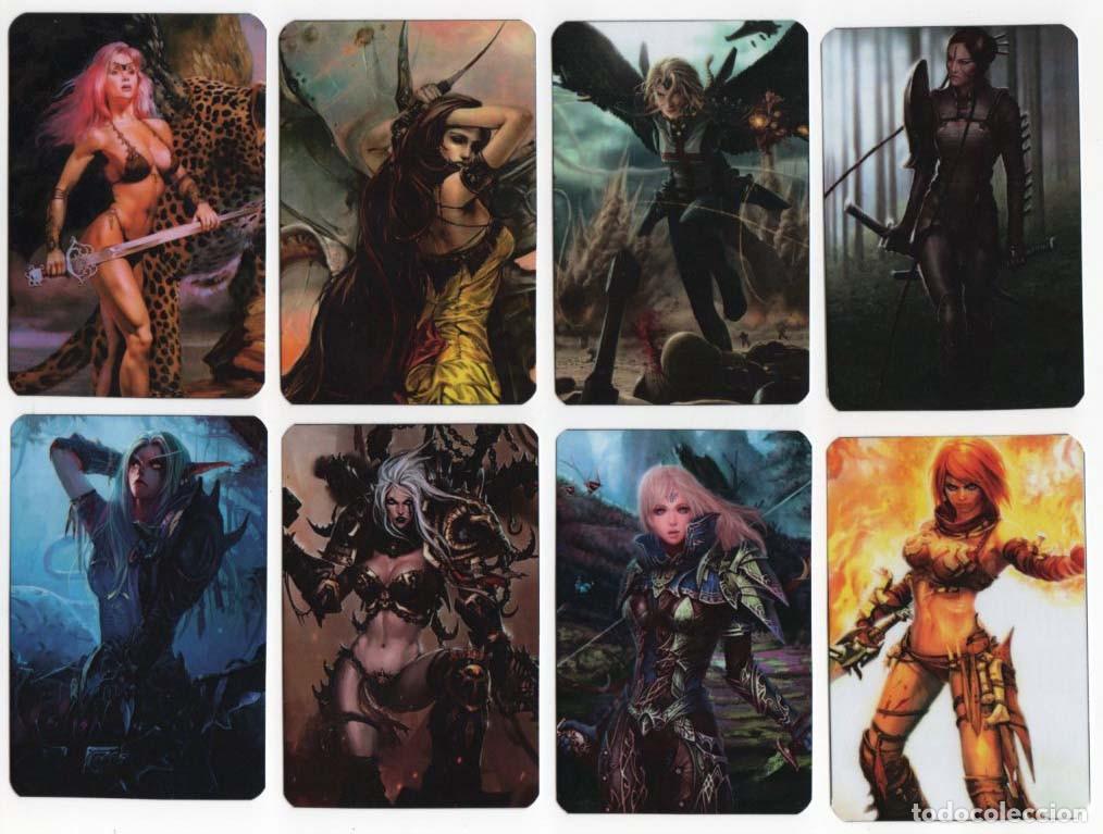 Coleccionismo calendarios: Calendarios de mujeres - fantas&iacute;a
