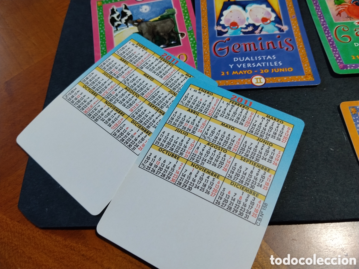Coleccionismo calendarios: 12 calendarios hor&oacute;scopos 2011 CBN - Foto 4