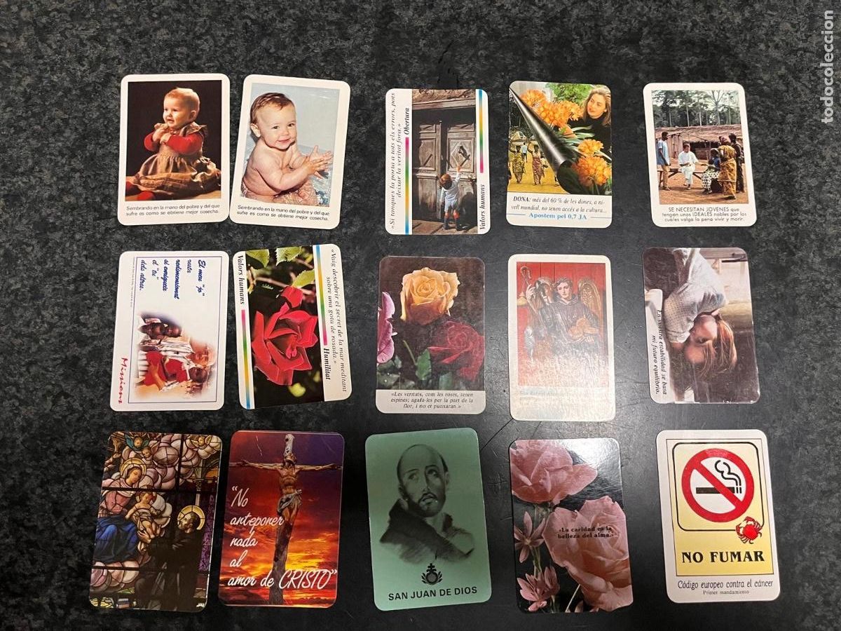 Coleccionismo calendarios: 15 CALENDARIOS SAN JUAN DE DIOS VARIOS A&Ntilde;OS