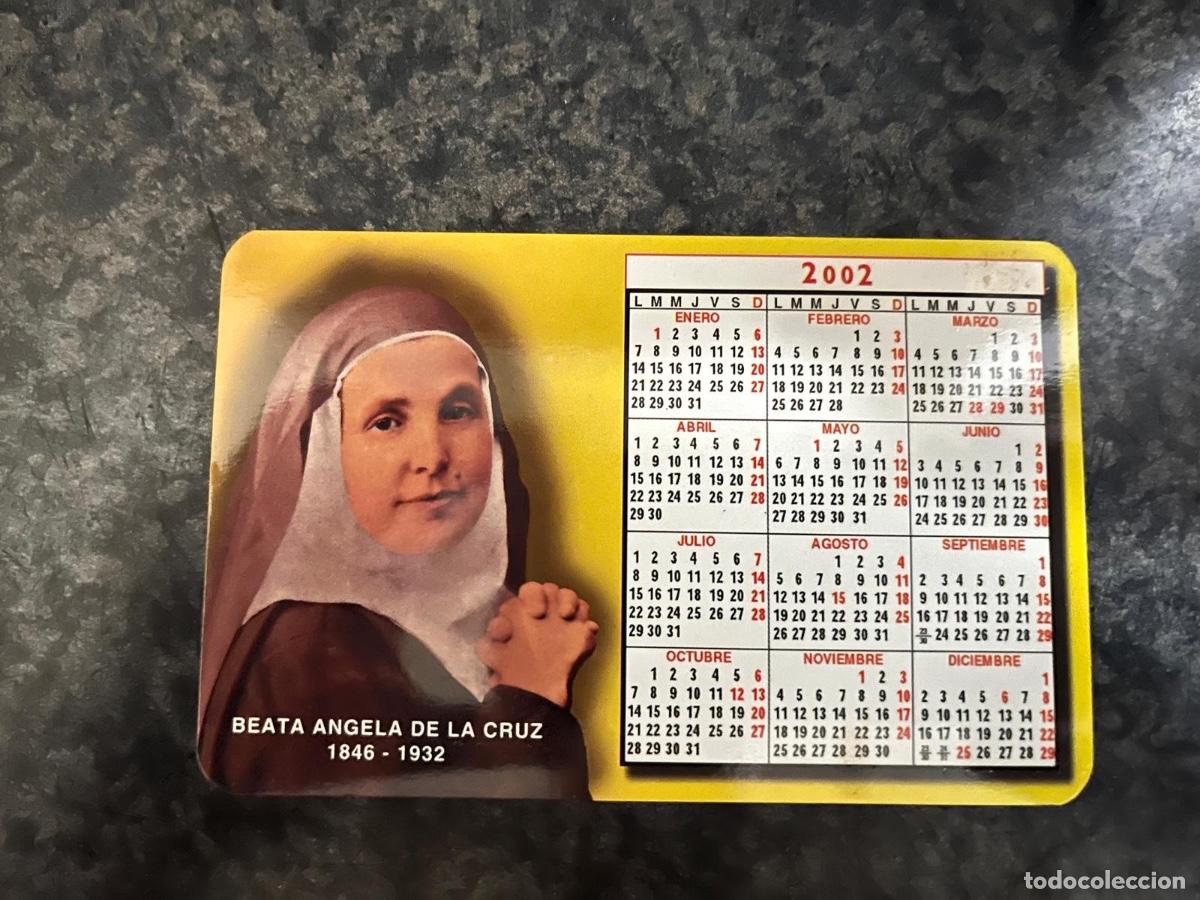 Coleccionismo calendarios: CALENDARIO BEATA ANGELA DE LA CRUZ 2002