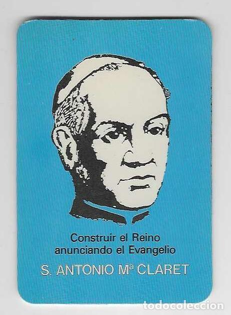 Coleccionismo calendarios: CALENDARIO BOLSILLO A&Ntilde;O 1981 ANTONIO MARIA CLARET - MISIONEROS CLARETIANOS - VER FOTO REVERSO