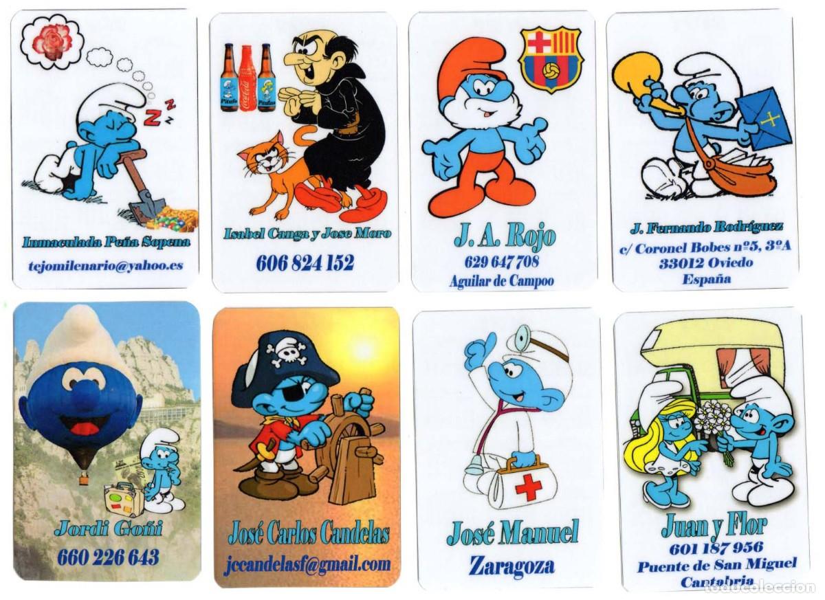 Coleccionismo calendarios: Calendarios de Pitufos - 2021 - Foto 2