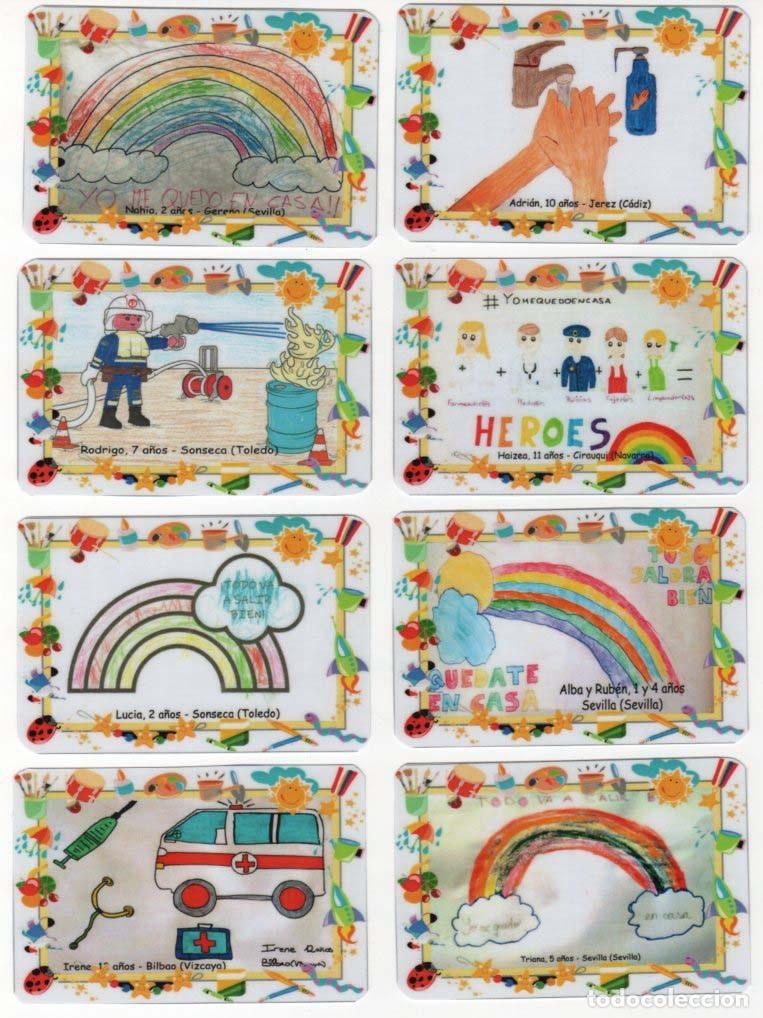 Coleccionismo calendarios: Calendarios dibujos solidarios COVID - 2020