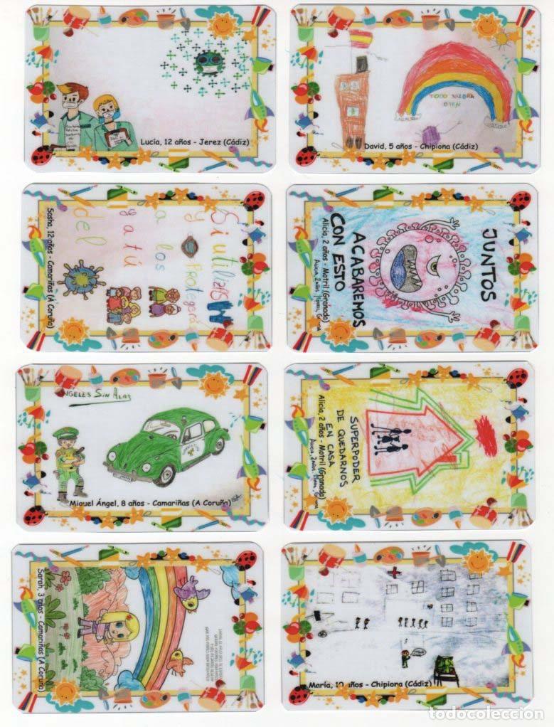 Coleccionismo calendarios: Calendarios dibujos solidarios COVID - 2020 - Foto 2