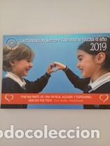 Coleccionismo calendarios: Calendario 2019 Publicidad FUNDACI&Oacute;N SIEMPRE ADELANTE