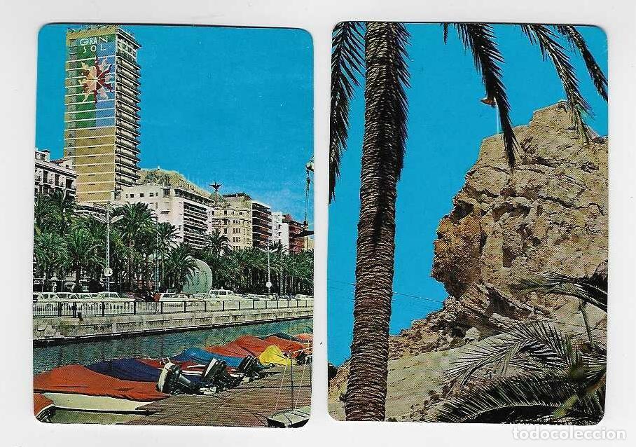 Coleccionismo calendarios: 2 CALENDARIOS BOLSILLO A&Ntilde;O 1971 ALICANTE - HOTEL GRAN SOL Y CARA DEL MORO - VER FOTO REVERSOS