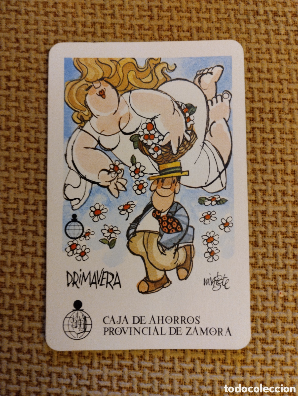 Coleccionismo calendarios: Calendario Fournier Caja de Ahorros Provincial de Zamora 1985