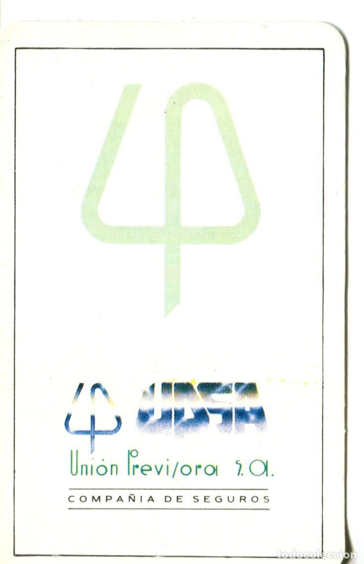 Coleccionismo calendarios: CALENDARIO DE BOLSILLO A&Ntilde;O 1985 - UNION PREVISORA, COMPA&Ntilde;IA DE SEGUROS