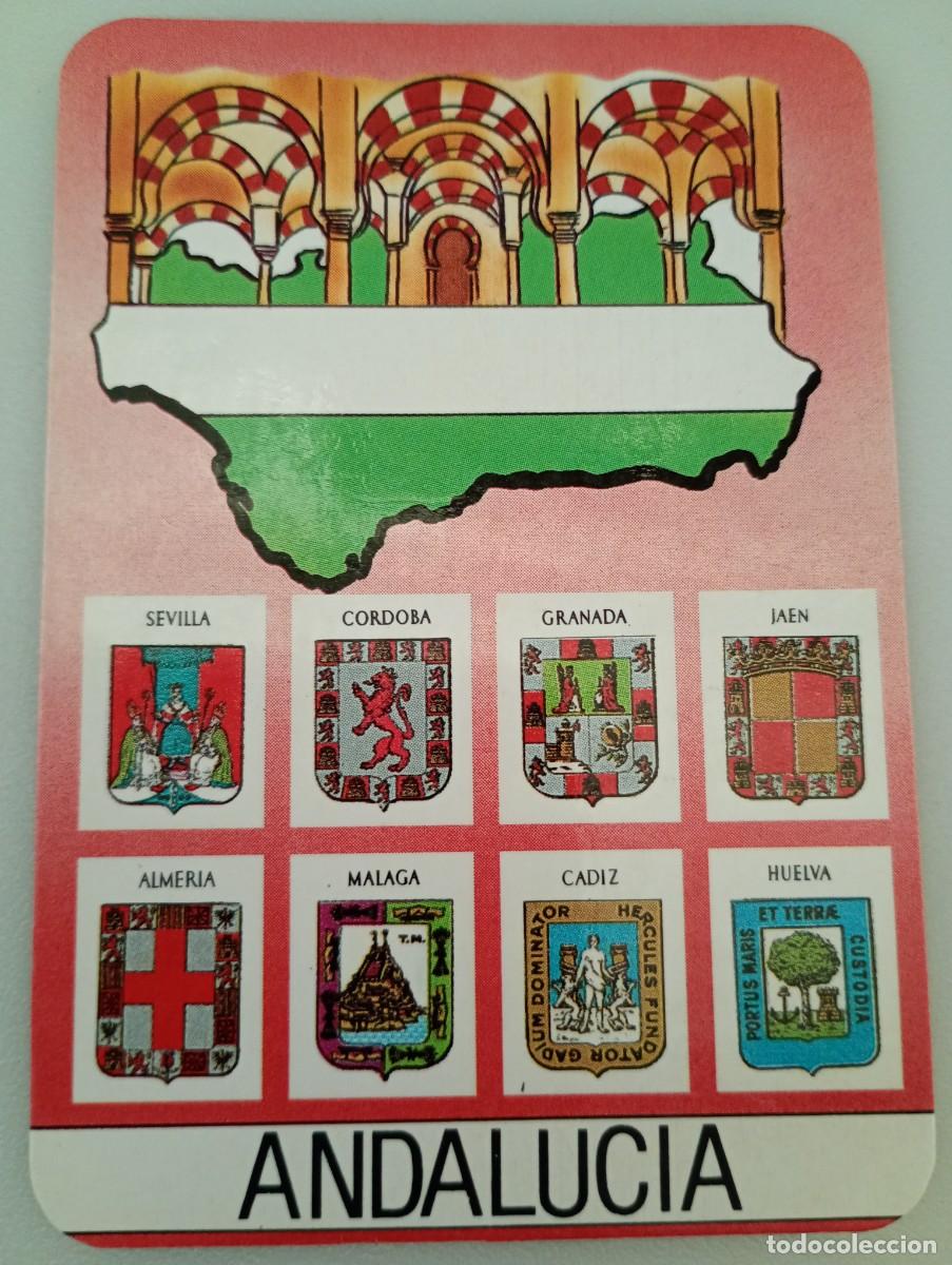 Coleccionismo calendarios: Calendario 1991 Serie WCB 170 ANDALUC&Iacute;A provincias