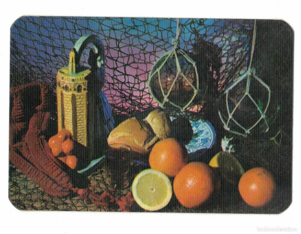 Coleccionismo calendarios: Calendario publicitario 1972 Comercial Pallar&eacute;s Castell&oacute;n &ndash; bodeg&oacute;n mar&iacute;timo con frutas
