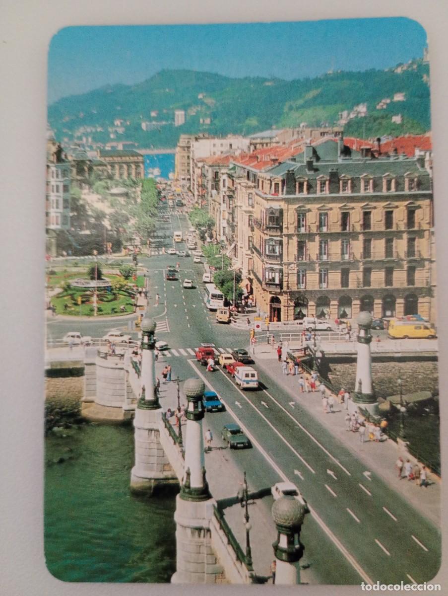 Coleccionismo calendarios: Calendario 2001 Serie L 128 Puente Zurriola San Sebasti&aacute;n