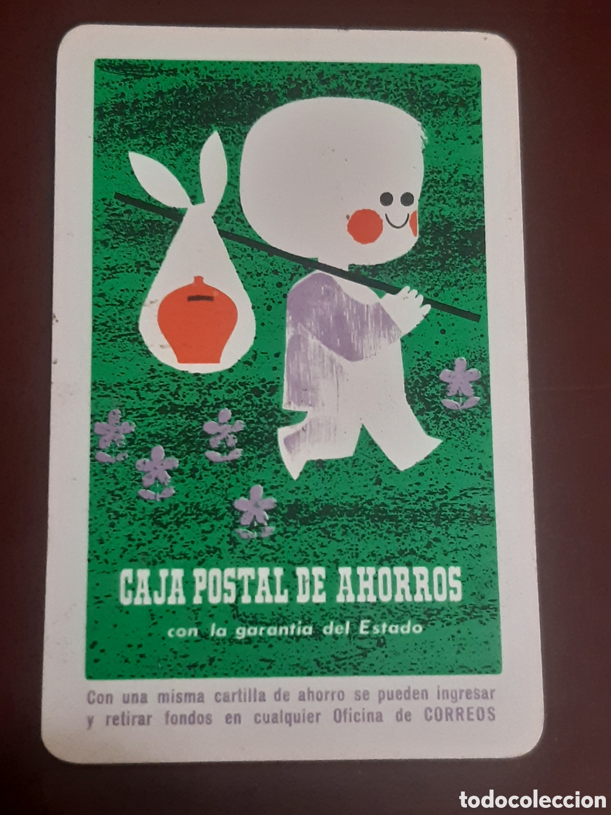 Coleccionismo calendarios: Calendario fournier Caja Postal 1966