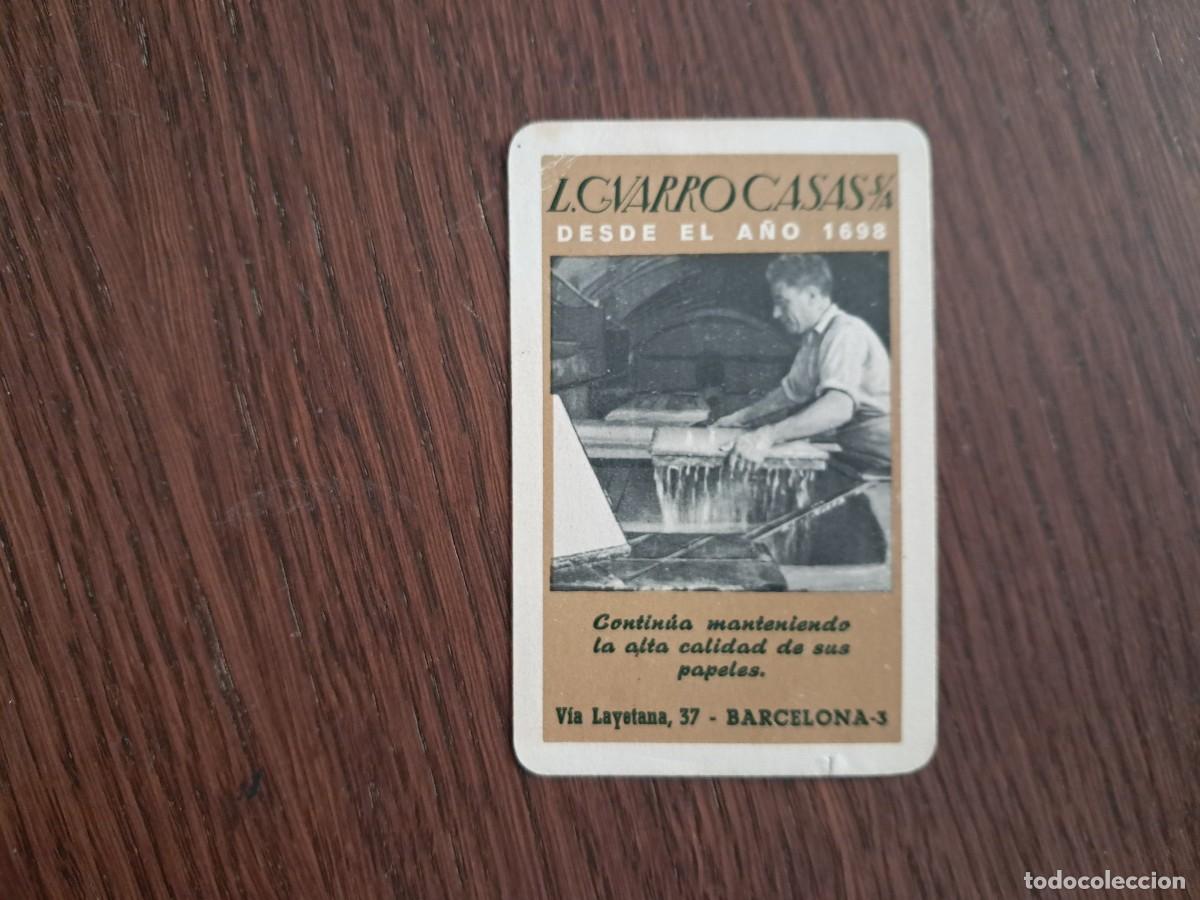 Coleccionismo calendarios: calendario H. Fournier, Guarro Casas, a&ntilde;o 1962.