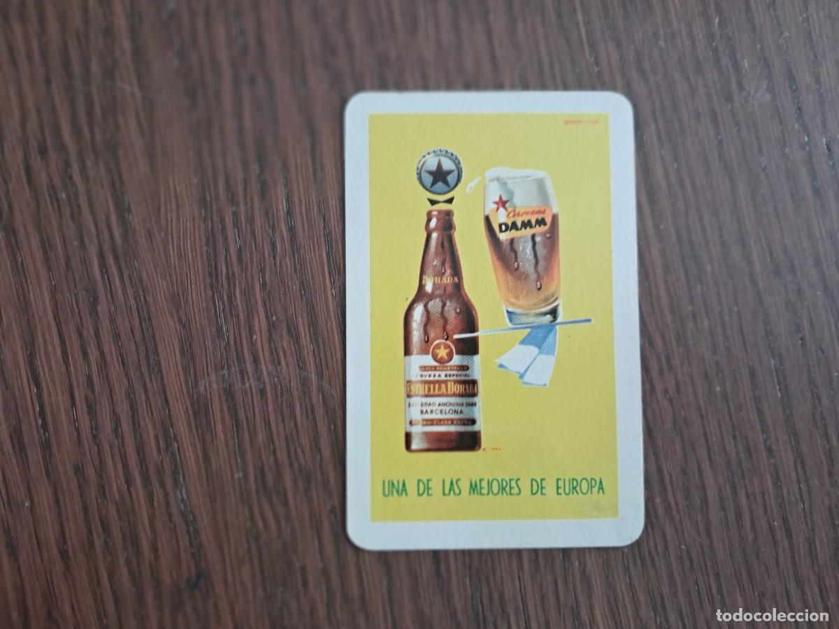 Coleccionismo calendarios: calendario H. Fournier, cerveza estrella dorada, Damm, a&ntilde;o 1962.