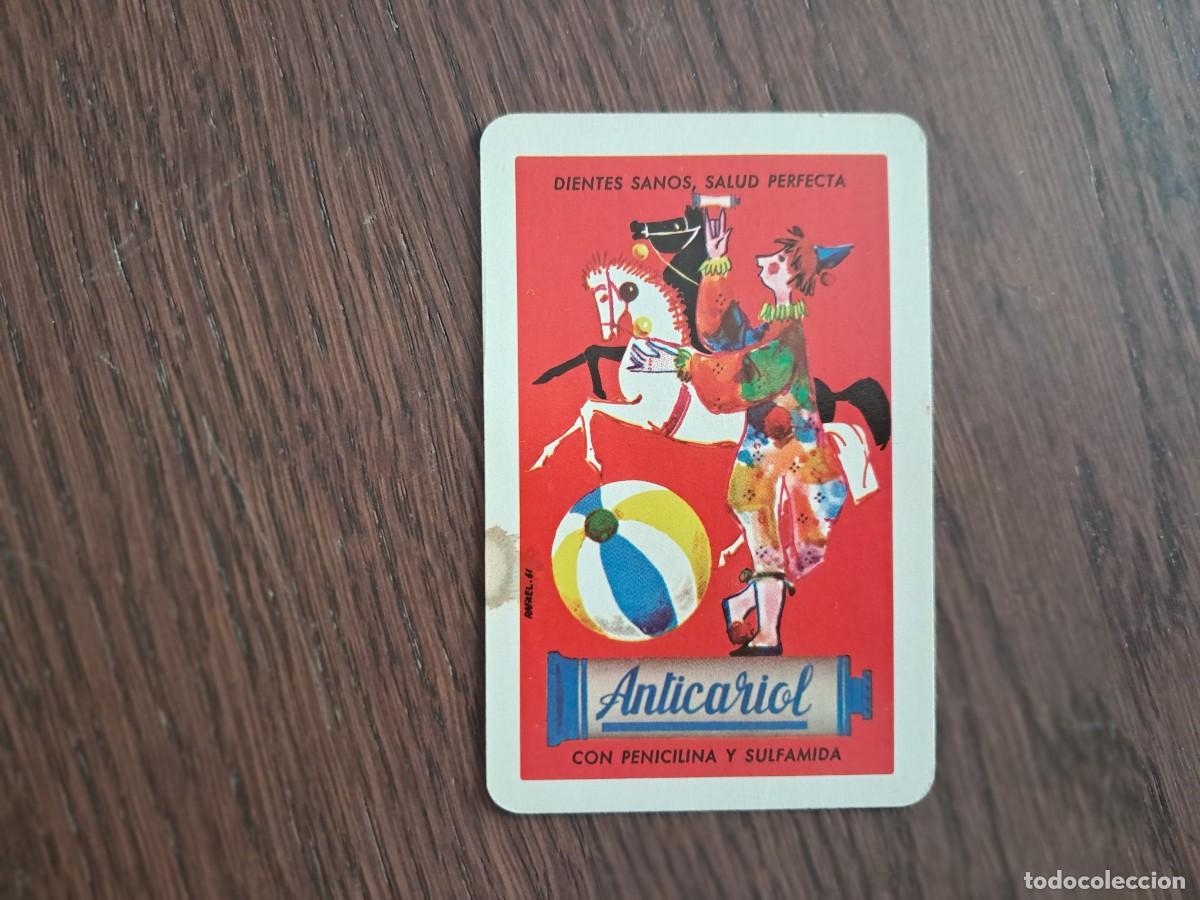 Coleccionismo calendarios: calendario H. Fournier, Anticariol, a&ntilde;o 1962.