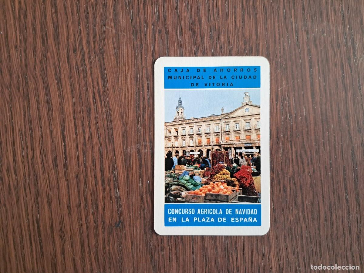 Coleccionismo calendarios: CALENDARIO BOLSILLO FOURNIER CAJA AHORROS MUNICIPAL VITORIA CONCURSO AGRICOLA NAVIDAD PLAZA 1969