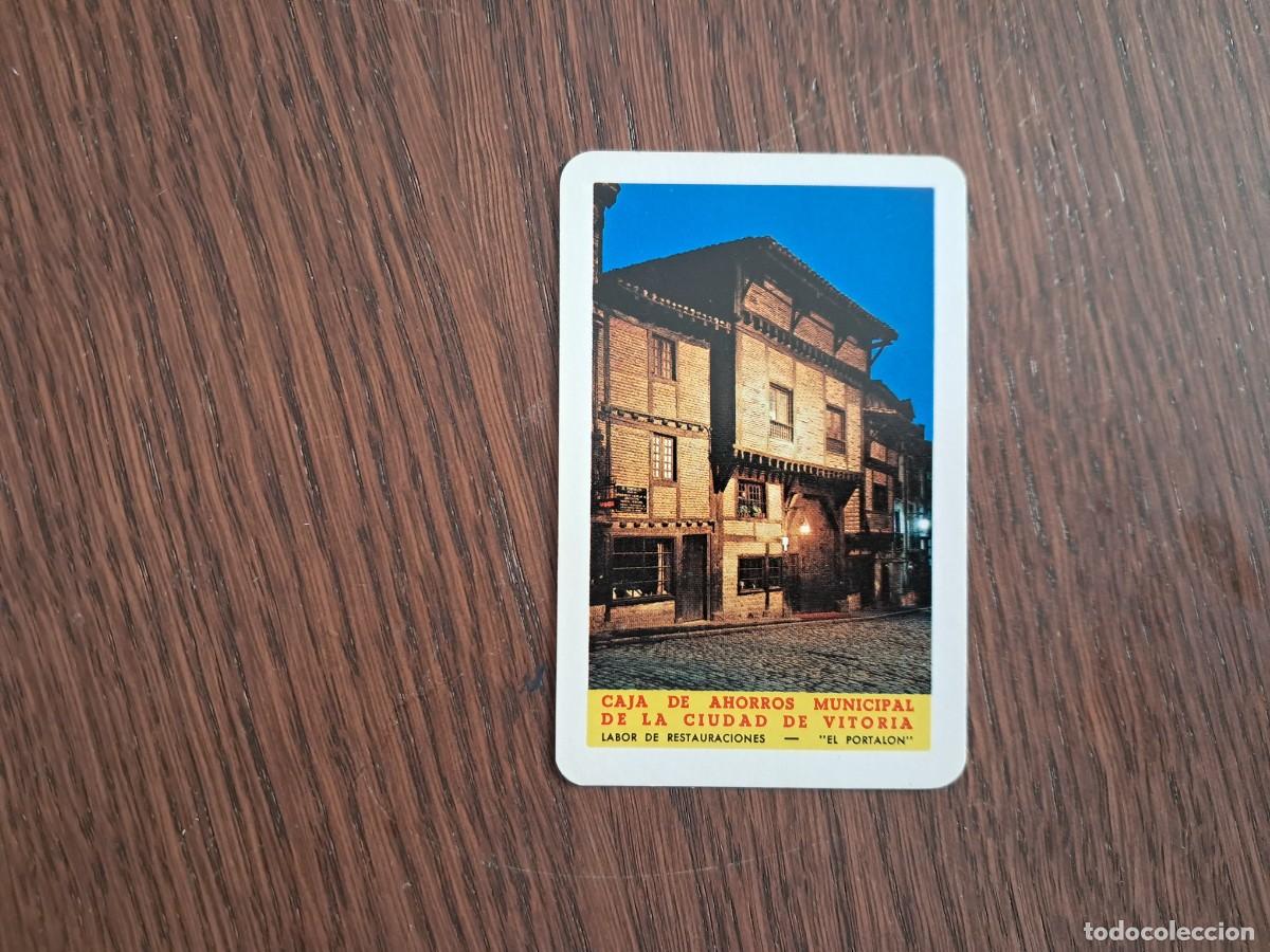 Coleccionismo calendarios: CALENDARIO FOURNIER. CAJA DE AHORROS MUNICIPAL DE LA CIUDAD DE VITORIA. 1972