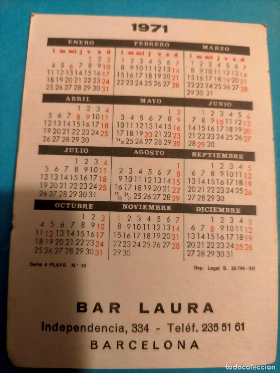 Coleccionismo calendarios: Calendario mujeres 1971 - Foto 2