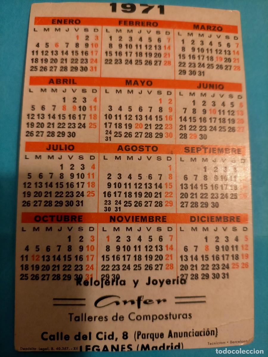 Coleccionismo calendarios: Calendario mujeres 1971 - Foto 2