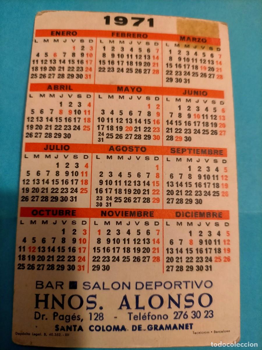 Coleccionismo calendarios: Calendario mujeres 1971 - Foto 2