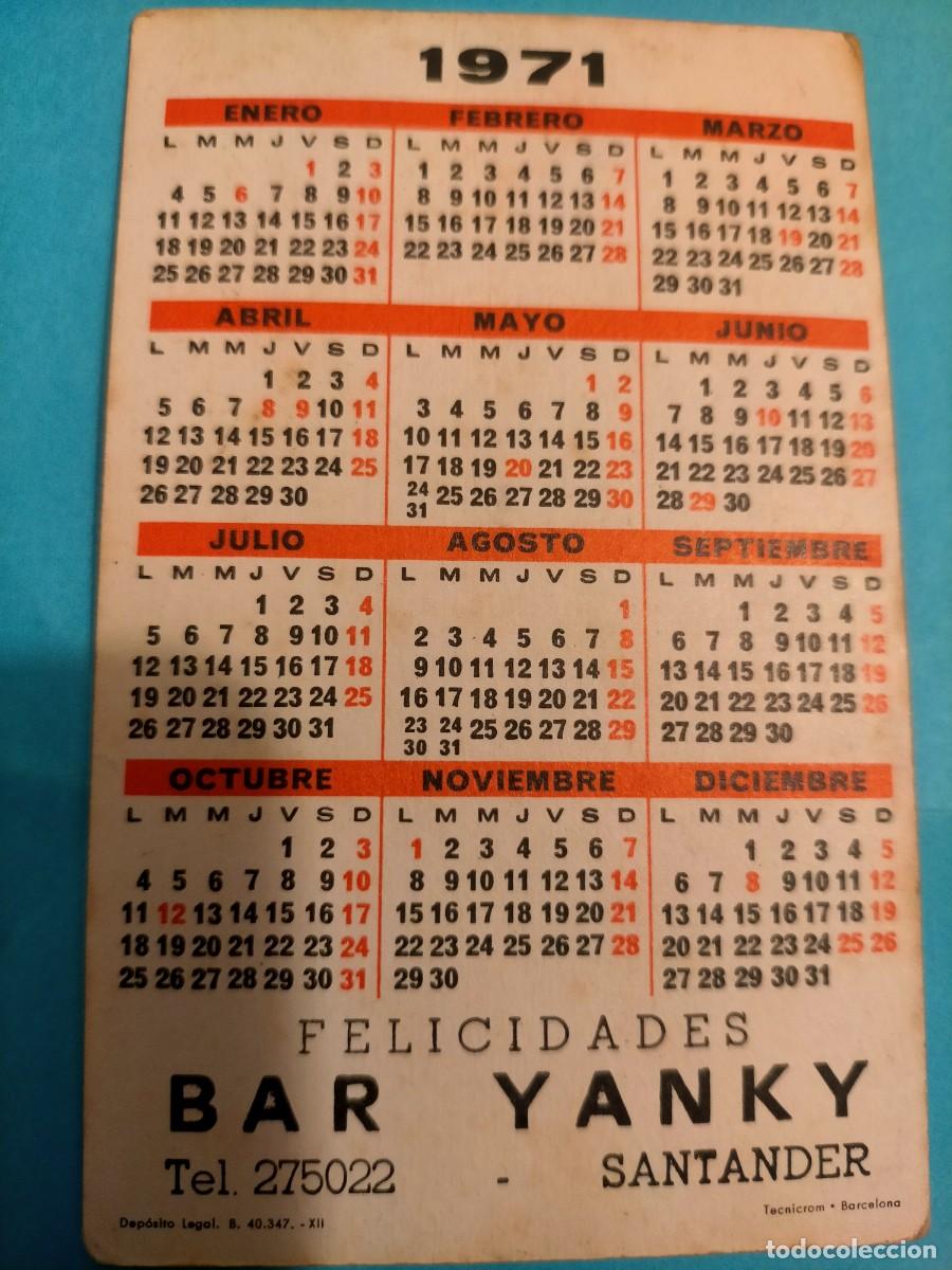 Coleccionismo calendarios: Calendario mujeres 1971 - Foto 2