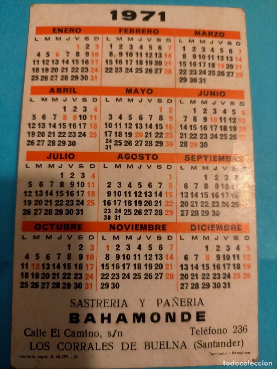 Coleccionismo calendarios: Calendario mujeres 1971 - Foto 2