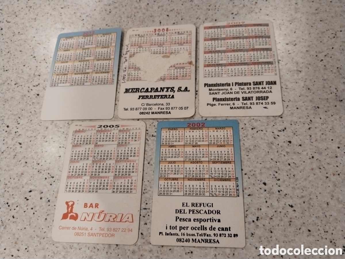Coleccionismo calendarios: Lote de Calendarios Er&oacute;ticos. A&ntilde;os 2012, 2009, 2008, 2005, 2002