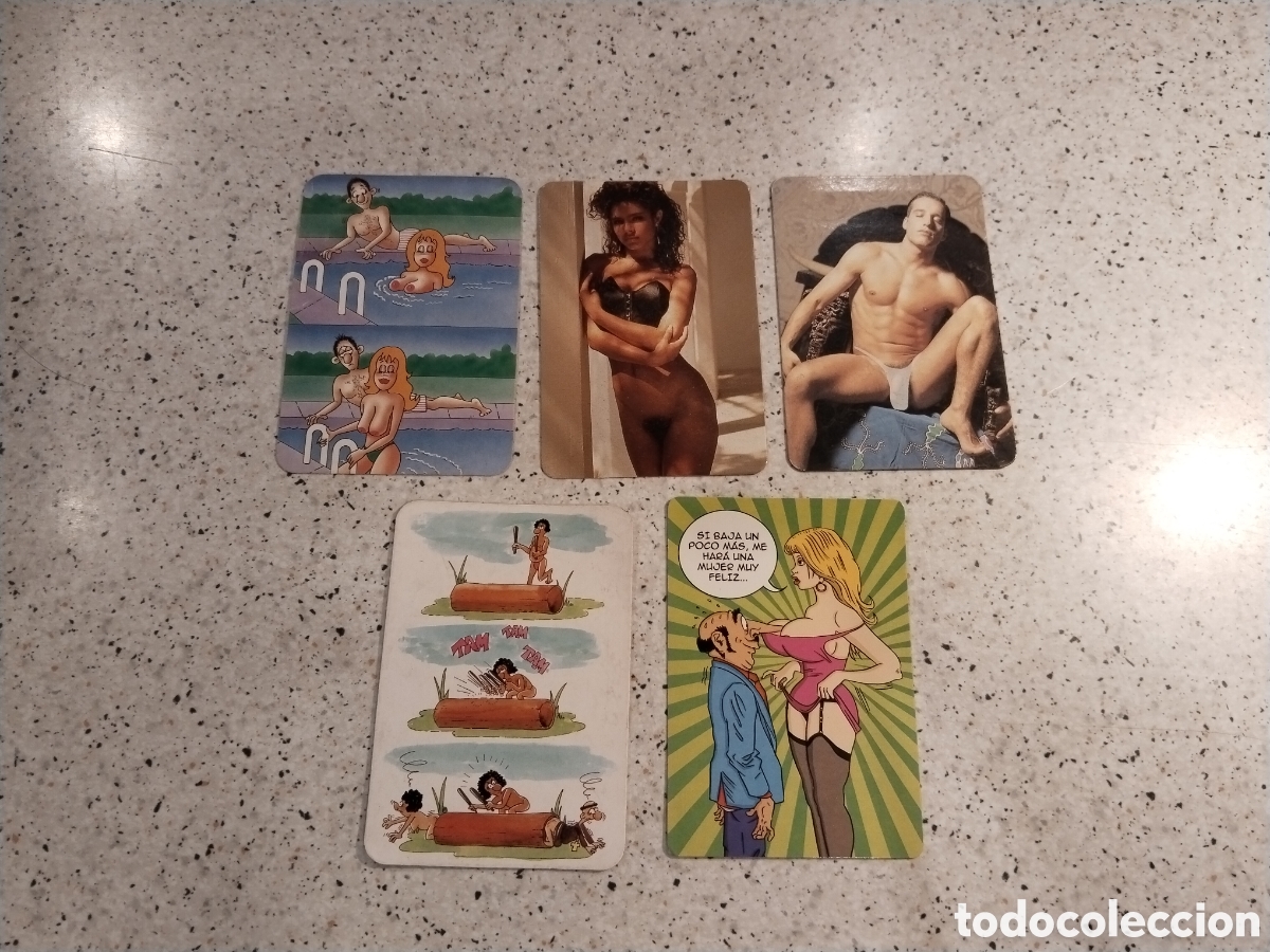 Coleccionismo calendarios: Lote de 5 Calendarios Er&oacute;ticos - Foto 2