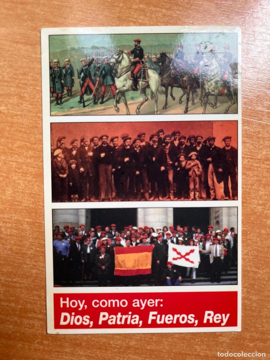 Coleccionismo calendarios: CALENDARIO COMUNION TRADICIONALISTA CARLISTA 1997