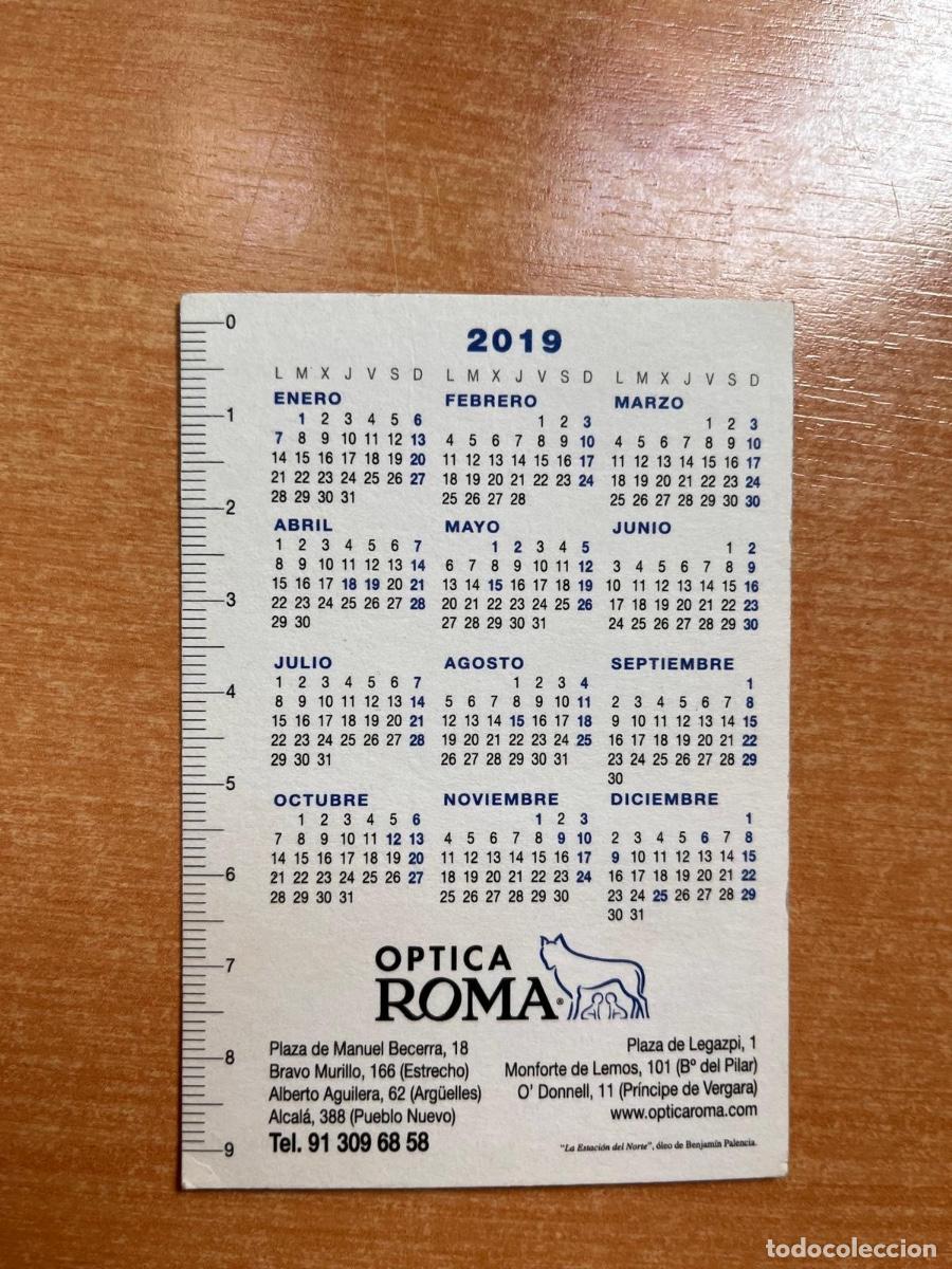 Coleccionismo calendarios: CALENDARIO OPTICA ROMA 2019 - Foto 2