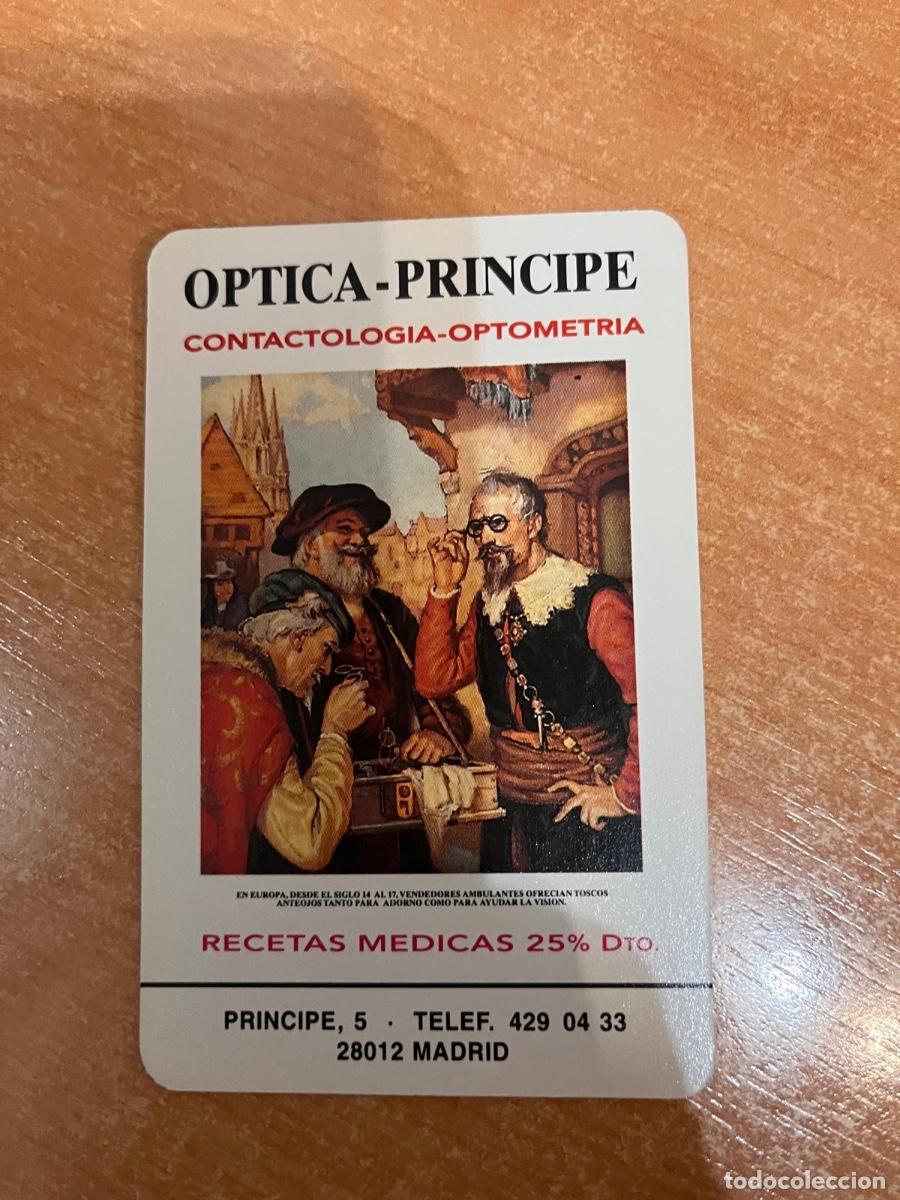 Coleccionismo calendarios: CALENDARIO FOURNIER OPTICA PRINCIPE 1998