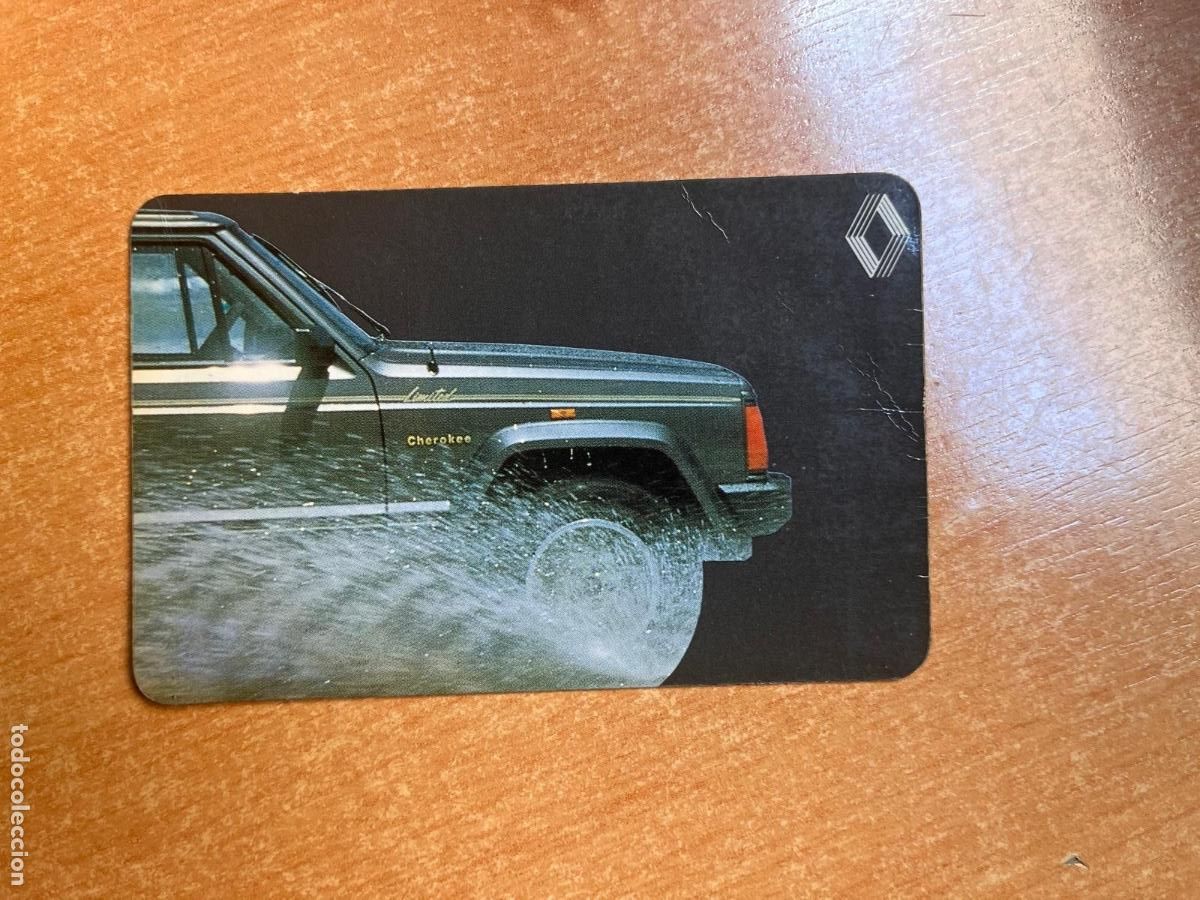 Collezionismo Calendari: CALENDARIO RENAULT CHEROKEE 1991